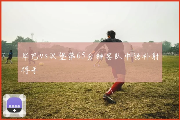 毕巴vs汉堡第65分钟客队中场补射得手